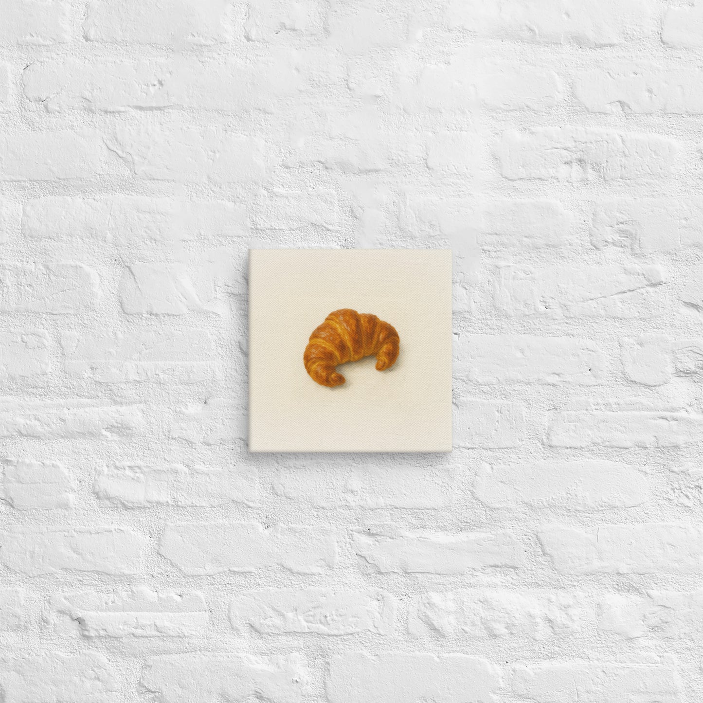Product moCroissant Canvas Print – Cozy & Quirky Wall Decorckup