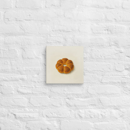 ProdCouronne Canvas Print – Whimsical Bread Wall Artuct mockup