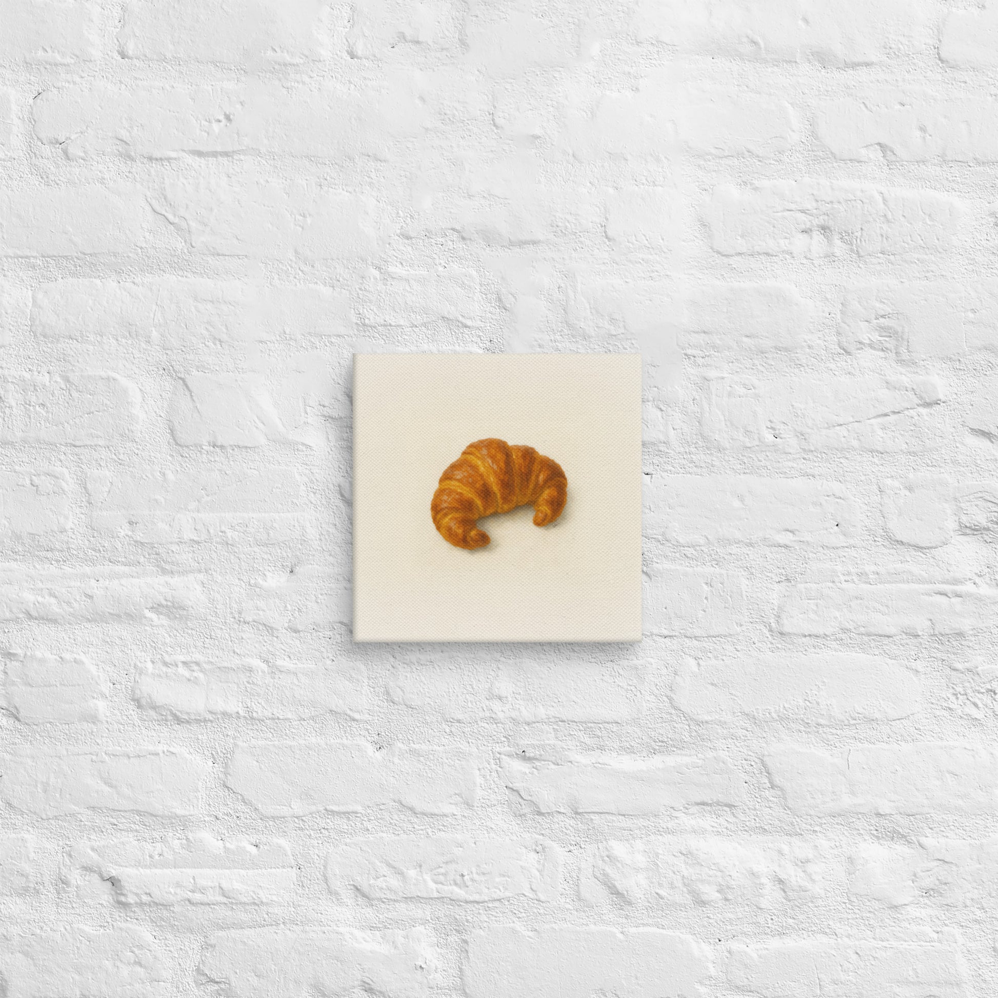 Product moCroissant Canvas Print – Cozy & Quirky Wall Decorckup