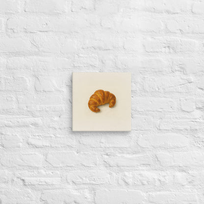 Product moCroissant Canvas Print – Cozy & Quirky Wall Decorckup