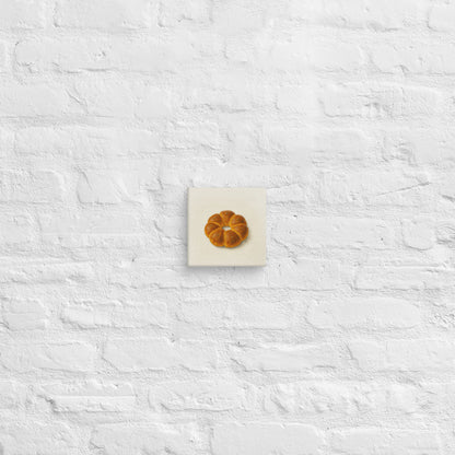 ProduCouronne Canvas Print – Whimsical Bread Wall Artct mockup