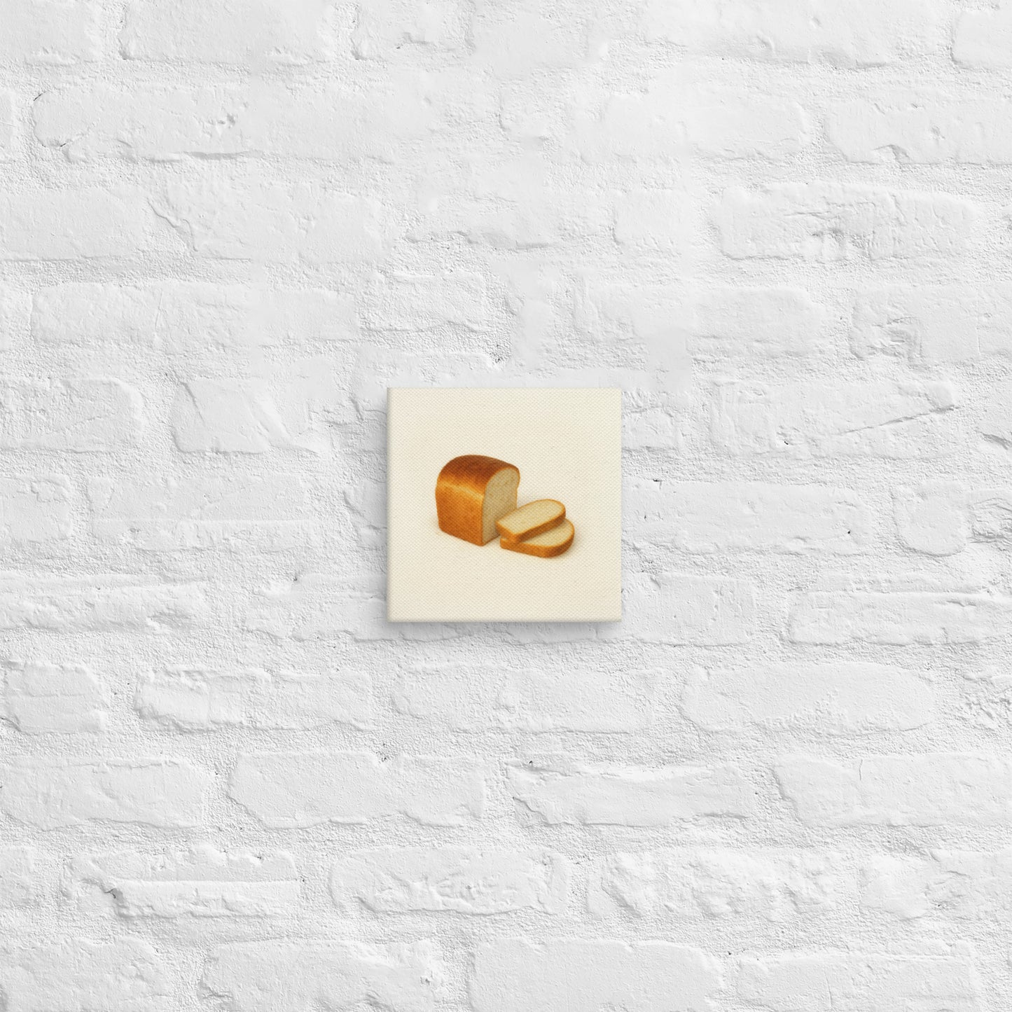 Product Bread Oil Painting Wall Art – Funny Emotional Decormockup