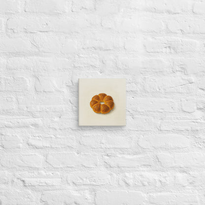 Product mCouronne Canvas Print – Whimsical Bread Wall Artockup