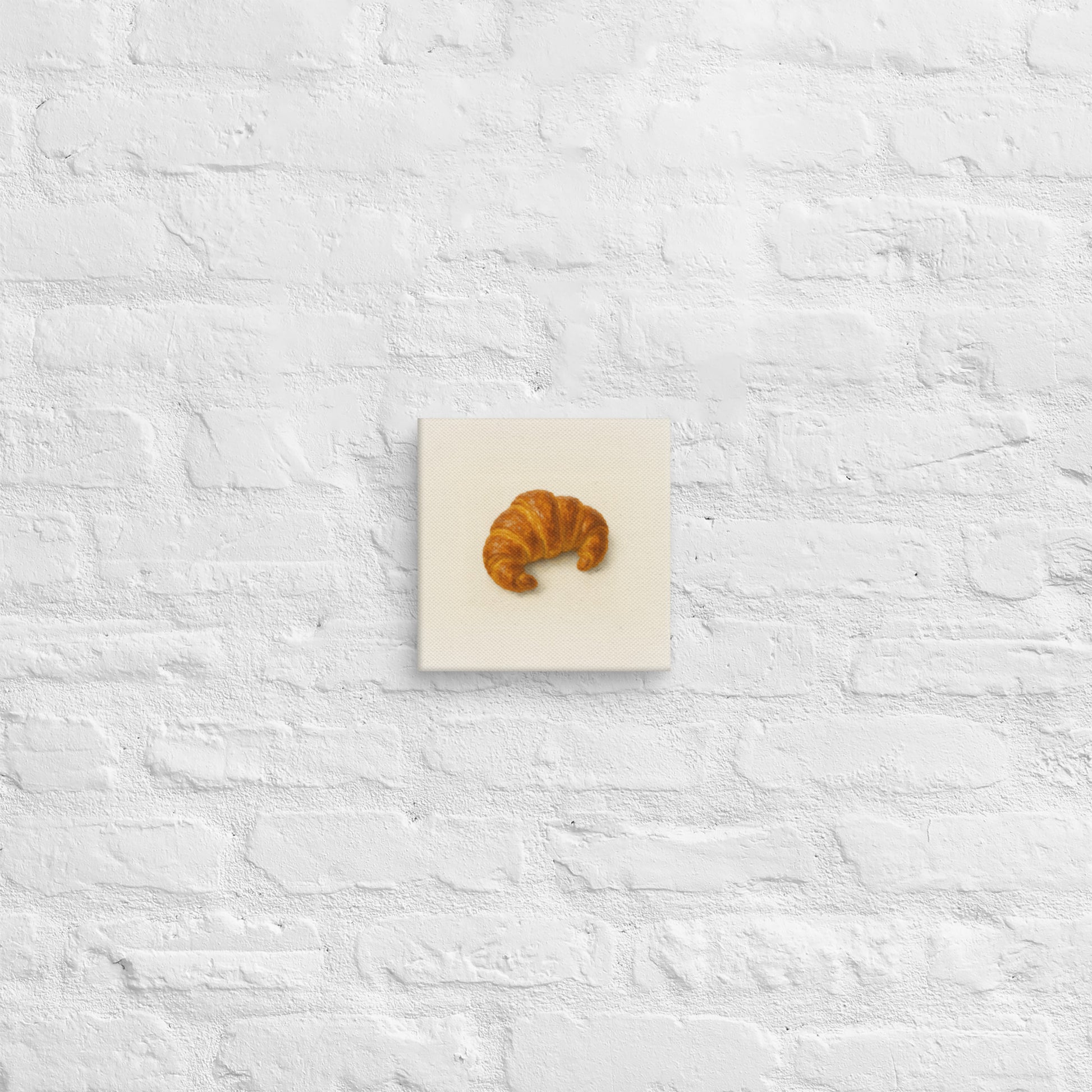 Product Croissant Canvas Print – Cozy & Quirky Wall Decormockup