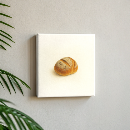 Sourdough Canvas Print – Funny Comfort Food Wall Art