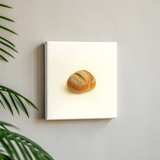 Sourdough Canvas Print – Funny Comfort Food Wall Art