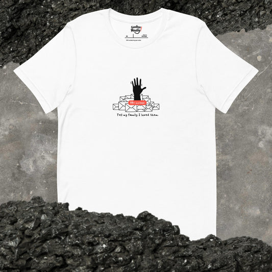 ProBuried Under Emails T-Shirt – Office Mood Teeduct mockup