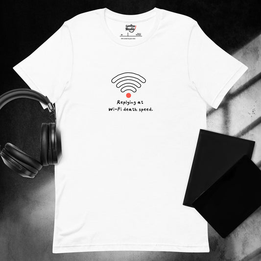 Product moOut of Office Tee – Wi-Fi Death Speed Mood Shirtckup